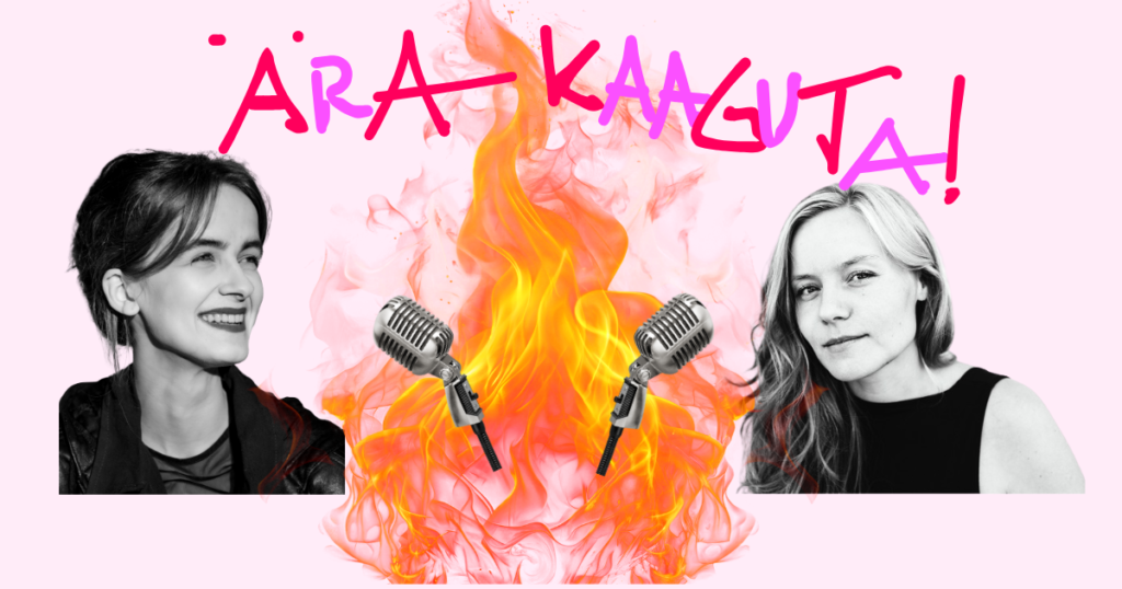 Margaret Tilk ja Greta Roosaar.